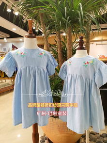 芭巴芭瑞品牌貨源童裝夏裝尾貨批發(fā)